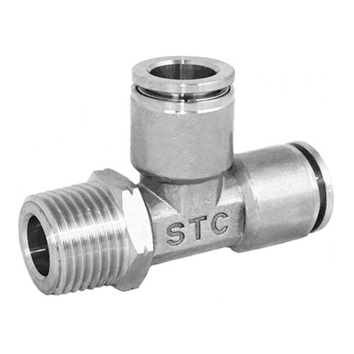 Stainless Steel Branch Tee Push To Connect Fitting