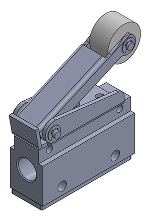 Roller 3 Way Air Valve