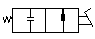 Two Way Foot Operated Air Valve Pneumatic Symbol