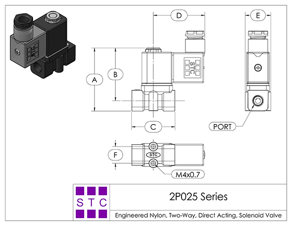 5231015/K 5MPa/725Psi High-Pressure Guide Piston Type 2-Posiition Solenoid Valve 