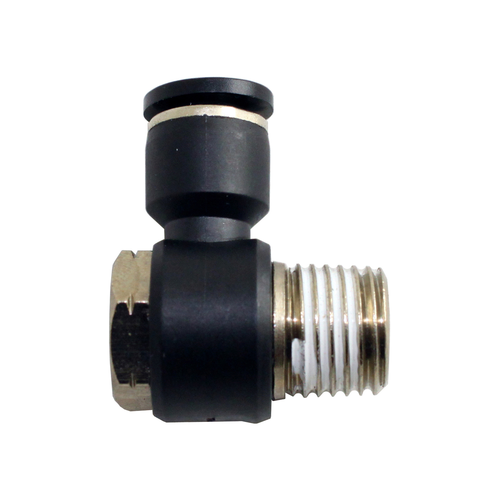 1/2" OD Tube Plug Connector Pneumatic Push to Connect Fitting