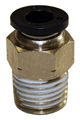 Male Connector Push To Connect Fitting