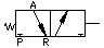 Four Way NC Pneumatic Diagram