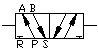 Four Way NC Pneumatic Diagram