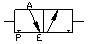 Four Way NC Pneumatic Diagram