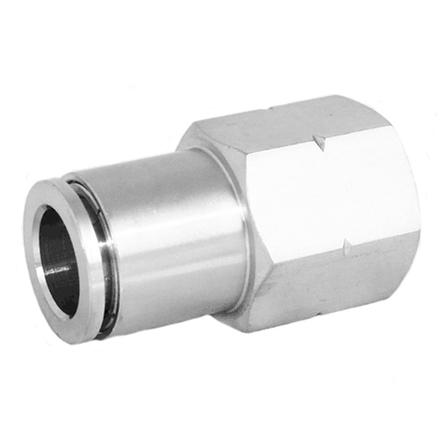 Stainless Steel Female Connector Push To Connect Fitting